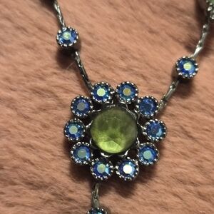 Lia Sophia Borealis Flower Necklace